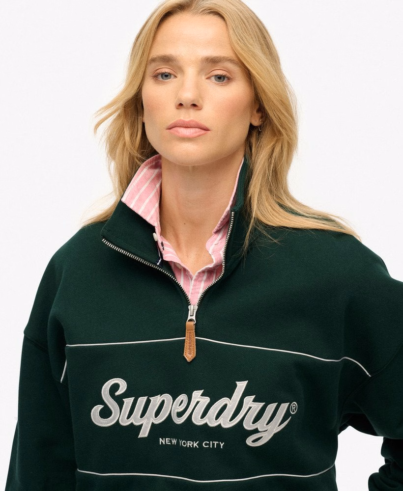 Country Club Half Zip Sweatshirt