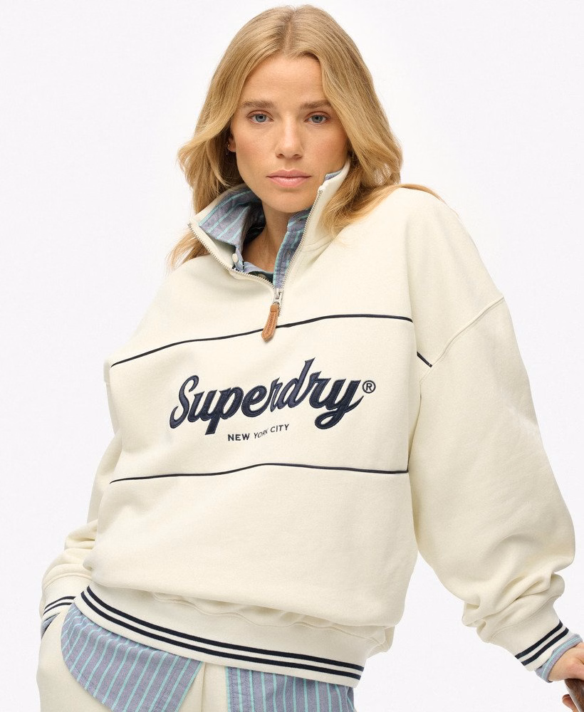 Country Club Half Zip Sweatshirt