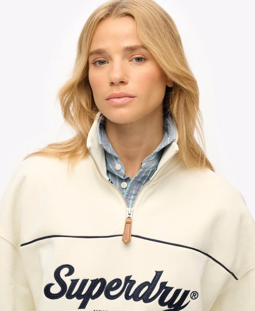 Country Club Half Zip Sweatshirt