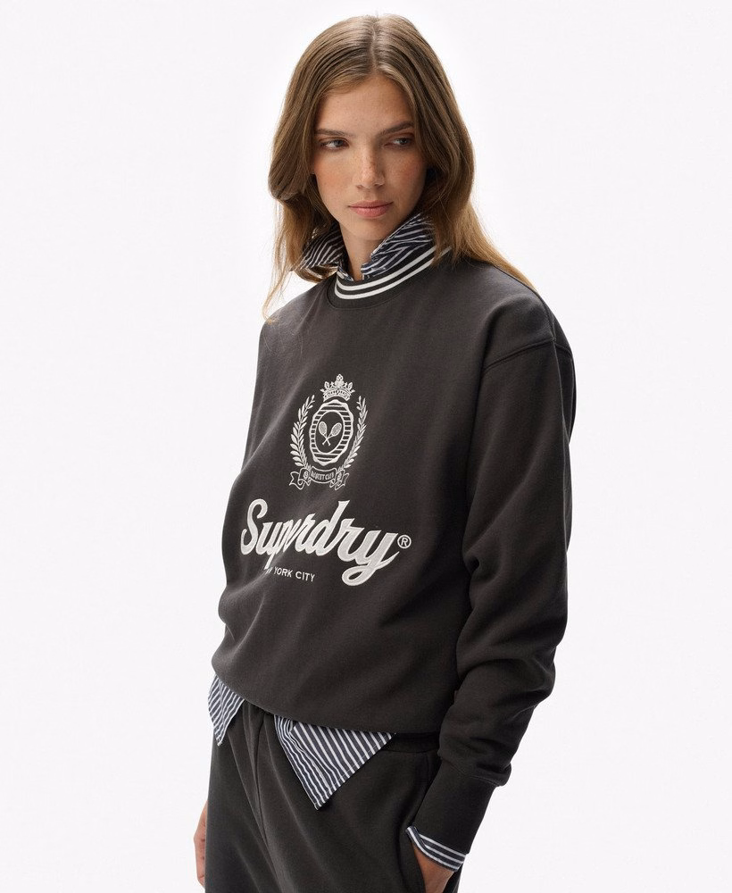 Country Club Loose Crew Sweatshirt
