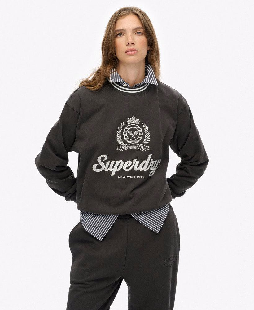 Country Club Loose Crew Sweatshirt