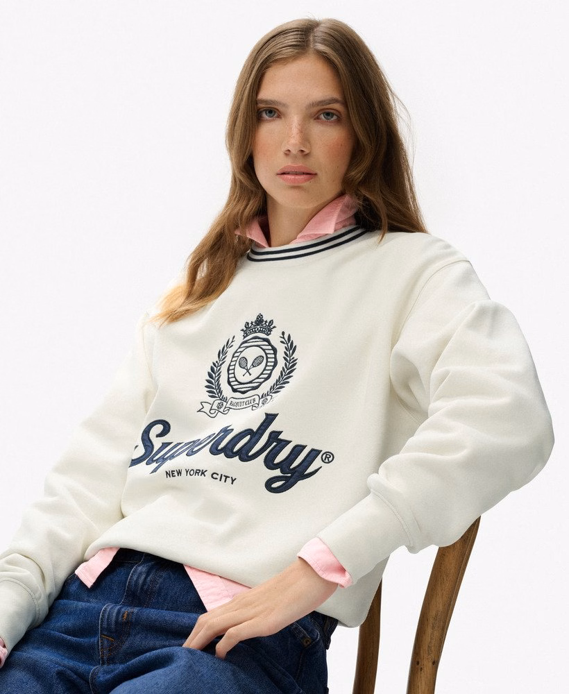 Country Club Loose Crew Sweatshirt