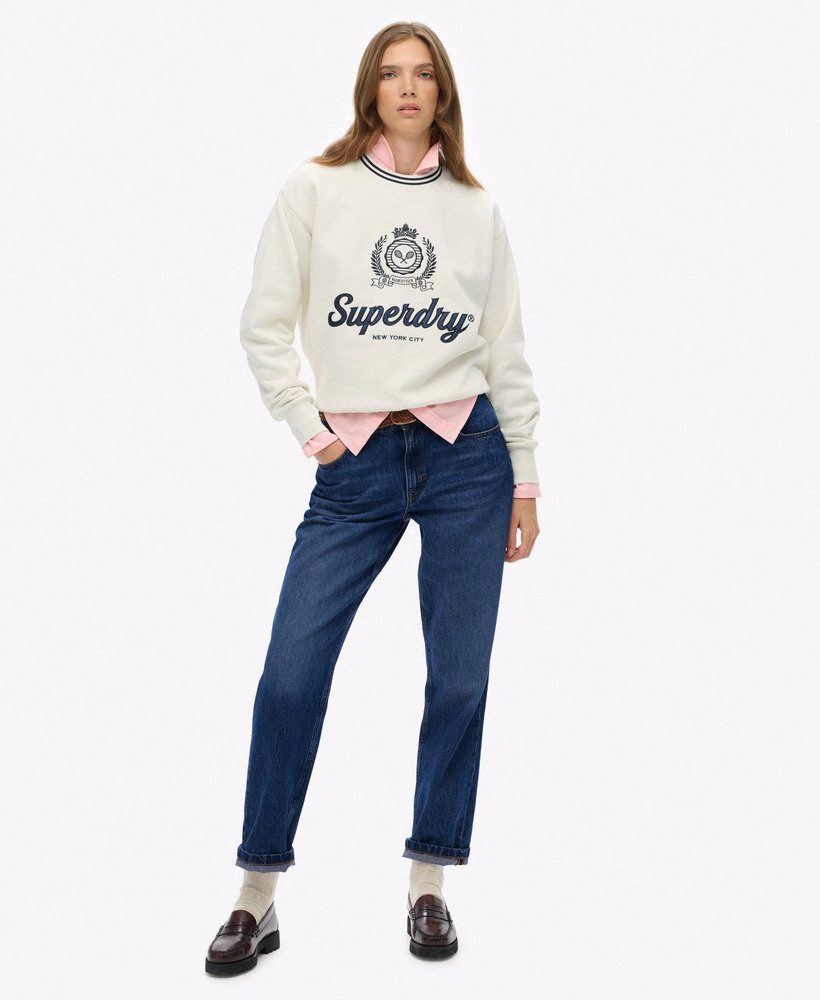 Country Club Loose Crew Sweatshirt