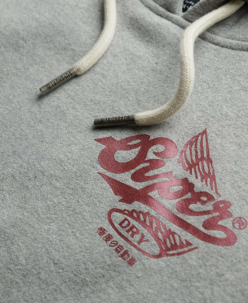 Sportieve metallic hoodie