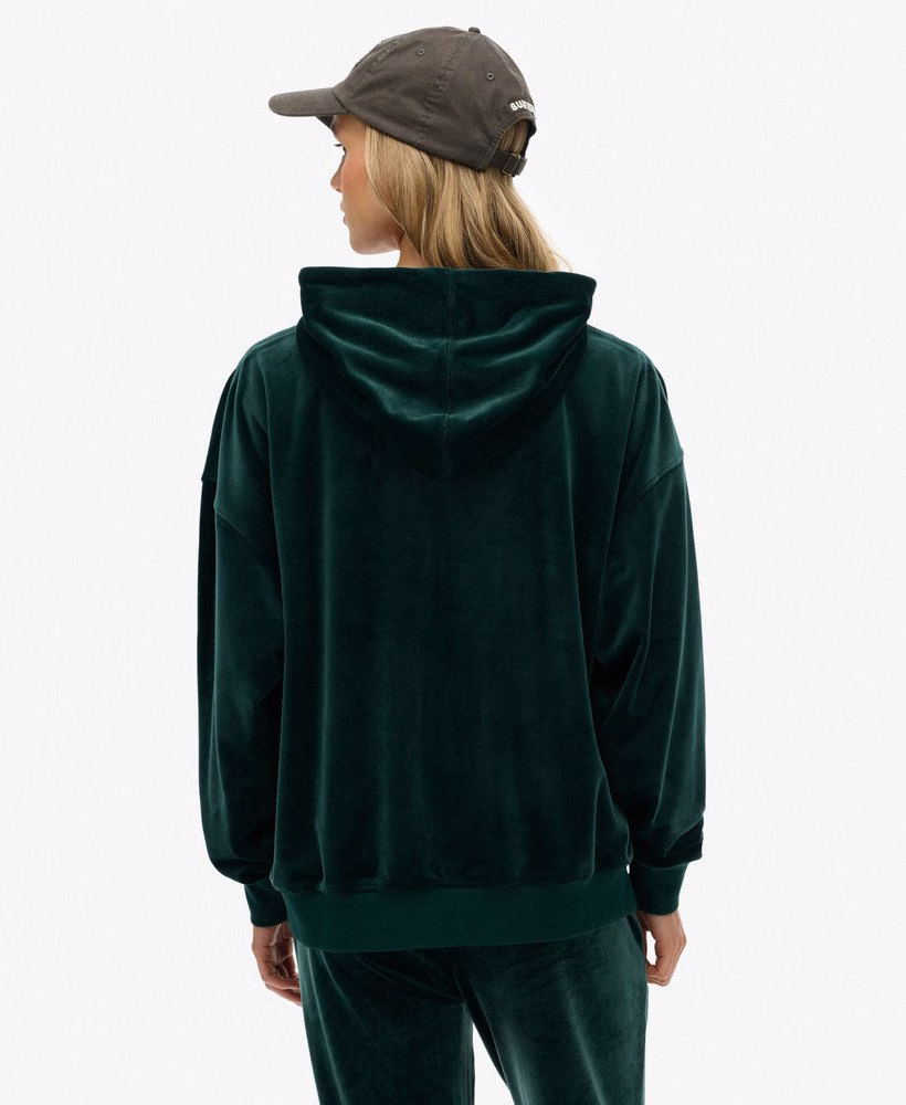 Country Club Velours Zip Hoodie