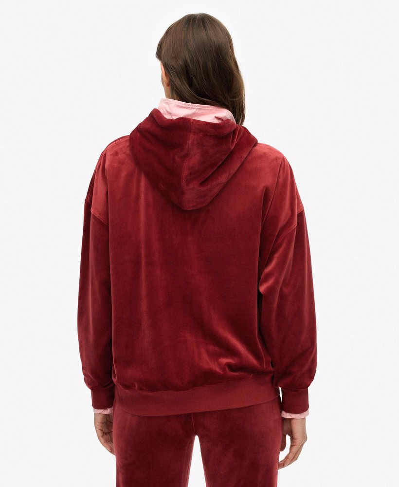Country Club Velours Zip Hoodie