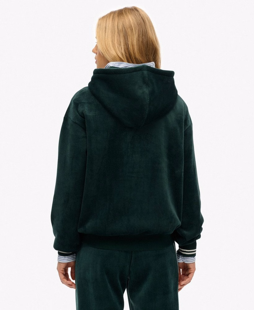 Country Club Velours Relaxte Hoodie
