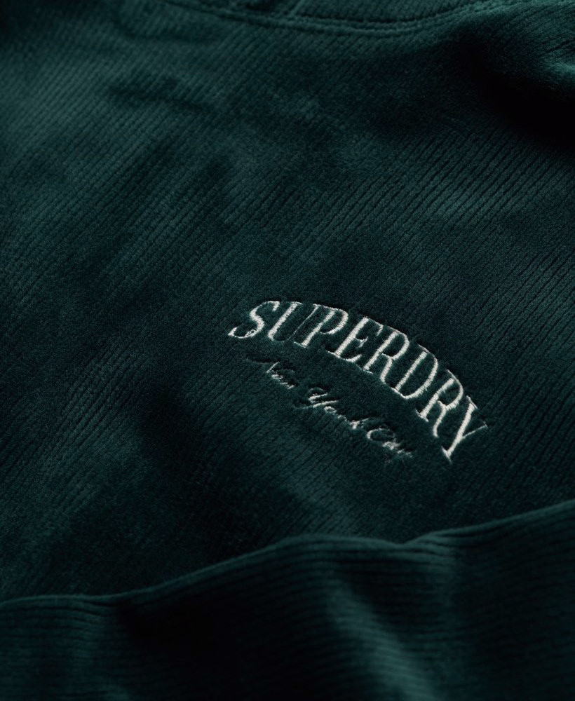 Country Club Velours Relaxte Hoodie