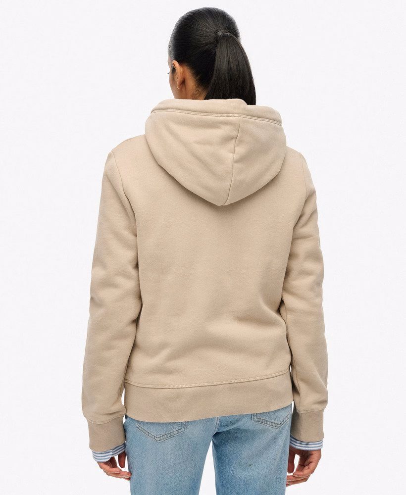 Hoodie met geborduurd Essential-logo
