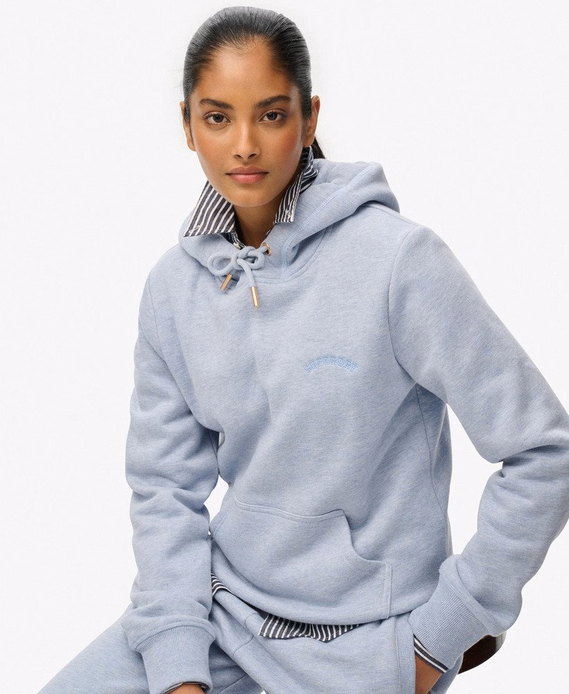 Hoodie met geborduurd Essential-logo