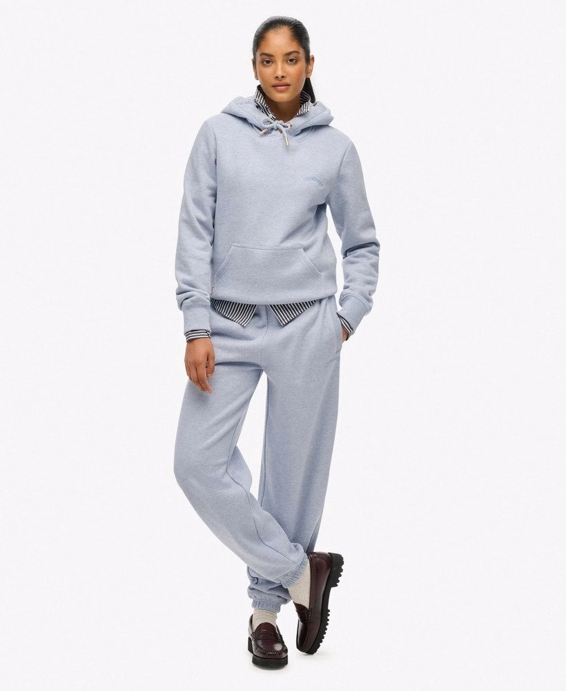 Hoodie met geborduurd Essential-logo