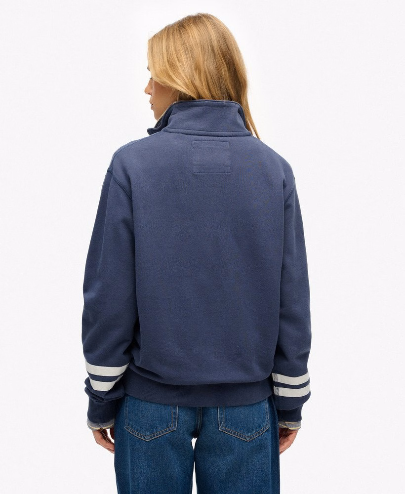 Athletic Essentials Applique Half Zip Sweatshirt