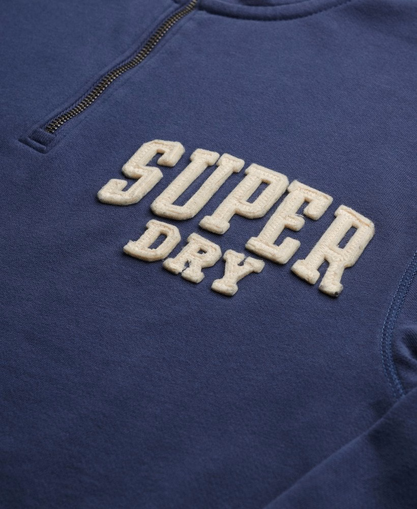 Athletic Essentials Applique Half Zip Sweatshirt