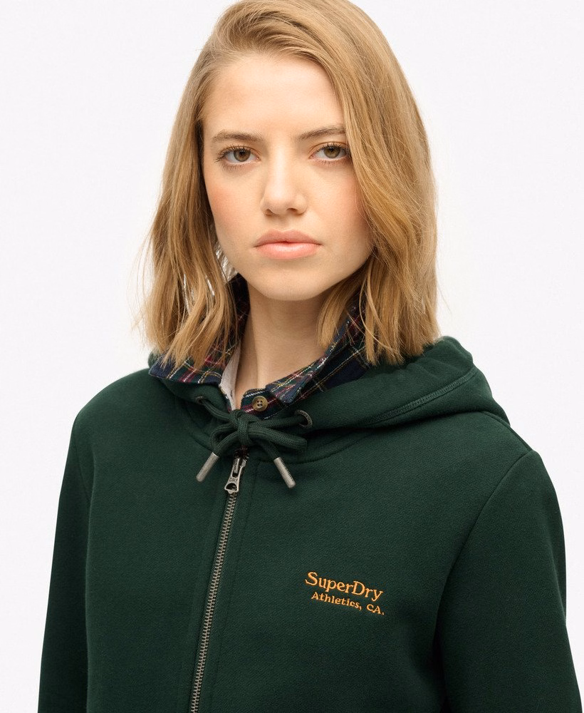 Athletic Essentials Logo Zip Hoodie