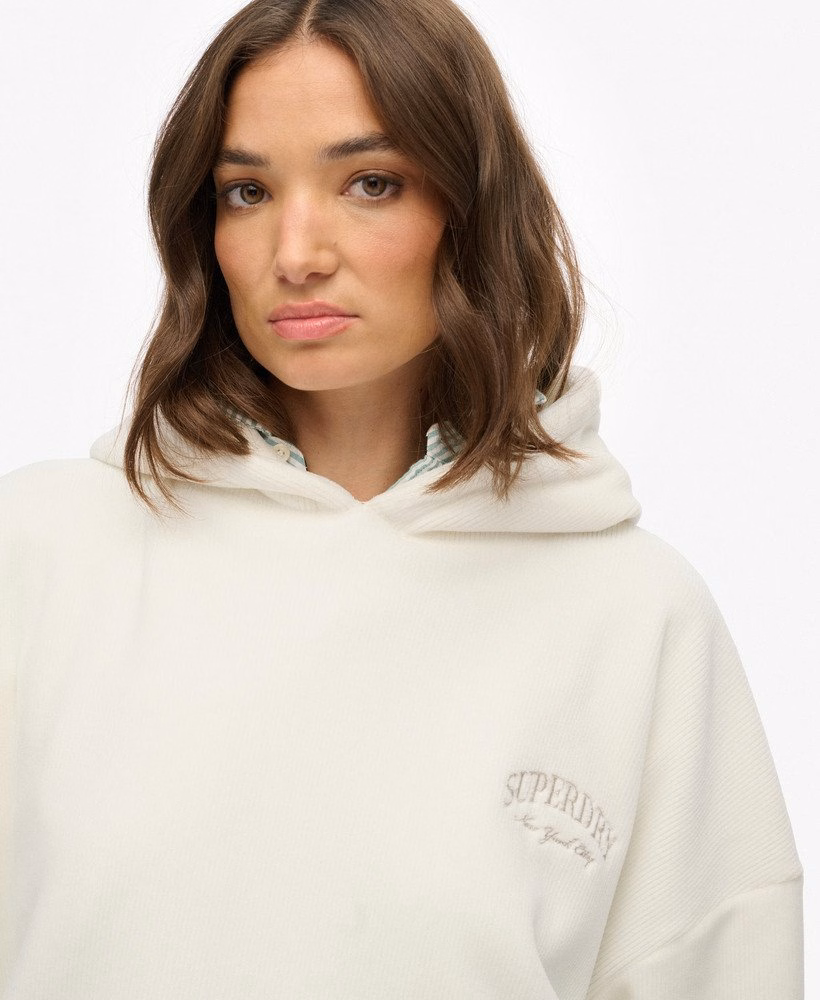 Country Club Velours Relaxte Hoodie