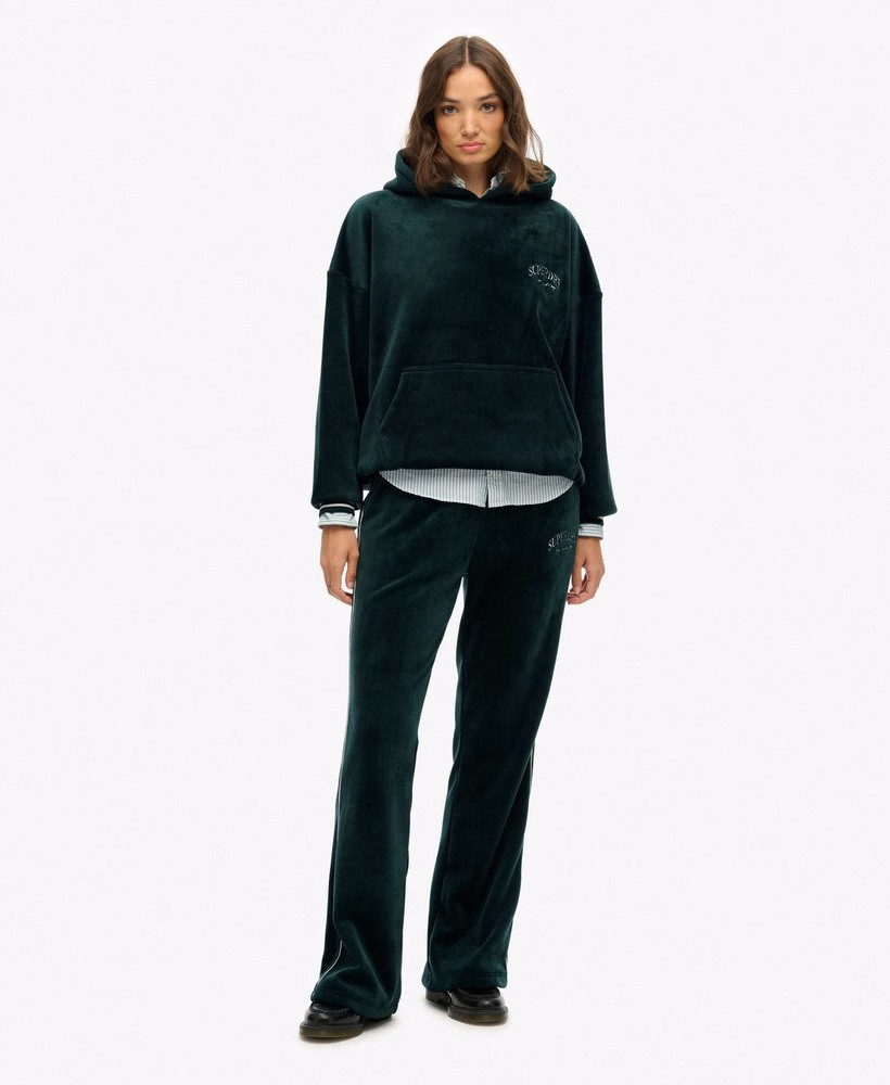 Country Club Velours Relaxte Hoodie