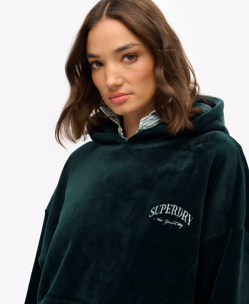 Country Club Velours Relaxte Hoodie