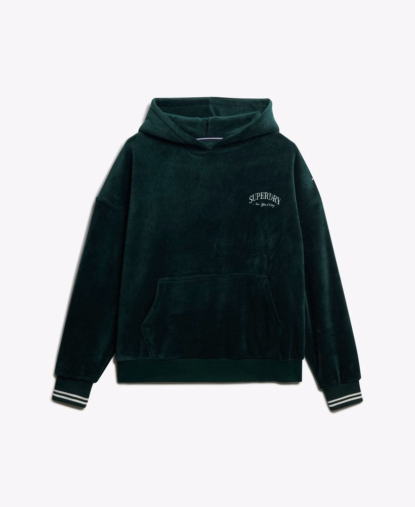 Country Club Velours Relaxte Hoodie