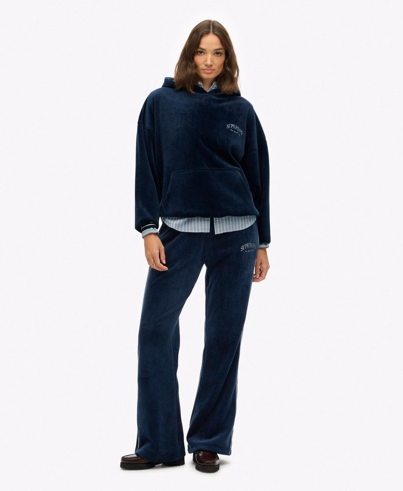 Country Club Velours Relaxte Hoodie