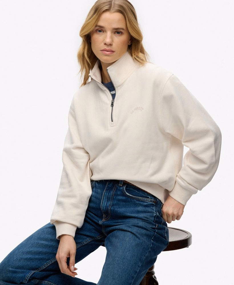 Essential Logo Half Zip