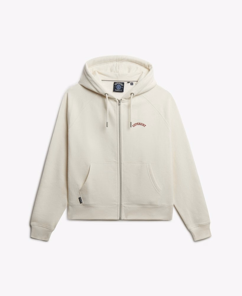 Essential Logo Raglan Zip Hoodie