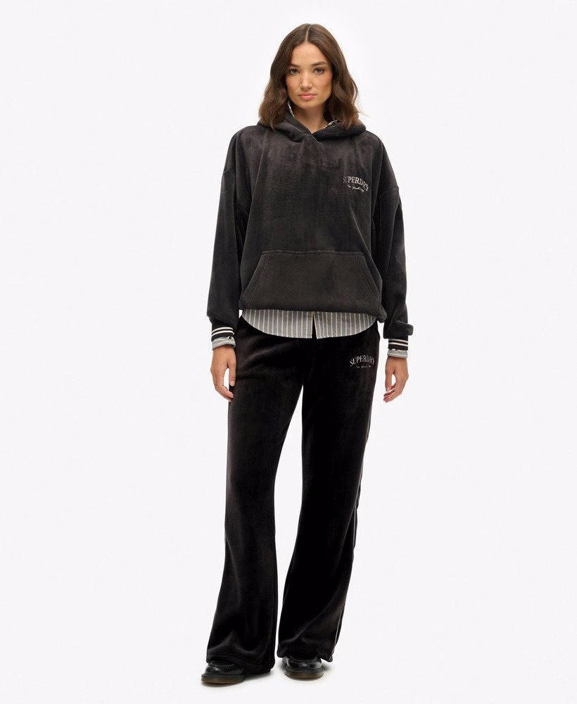 Country Club Velours Relaxte Hoodie
