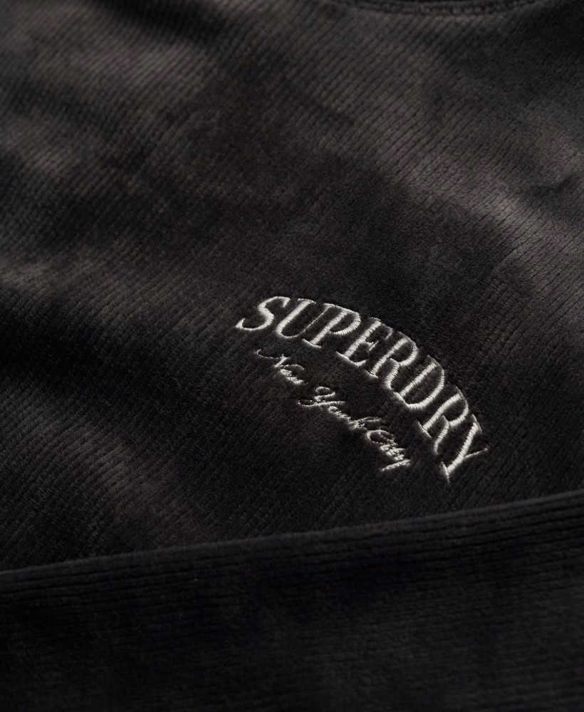 Country Club Velours Relaxte Hoodie