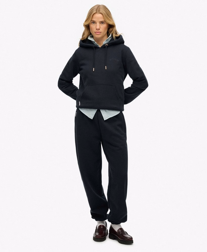 Hoodie met geborduurd Essential-logo