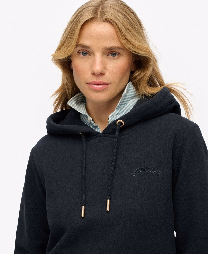 Hoodie met geborduurd Essential-logo