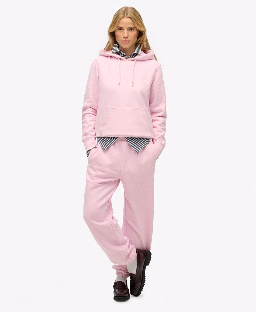 Hoodie met geborduurd Essential-logo