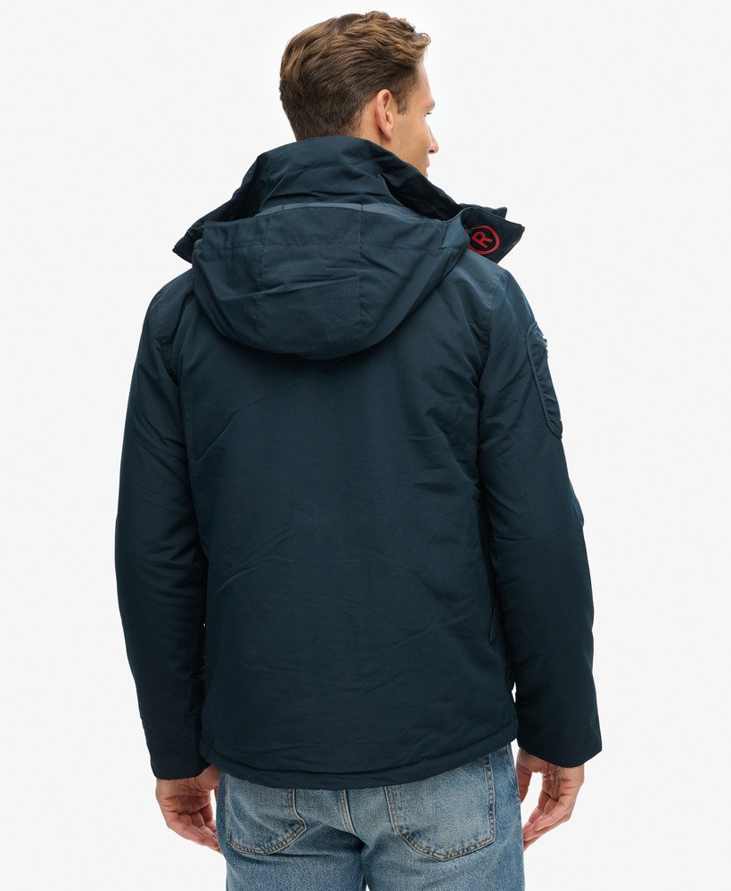 ultieme sd-windjack in eclipse navybold orange
