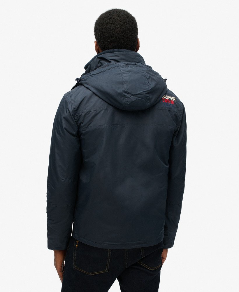 mountain sd windcheater jacket in nordic chrome navy