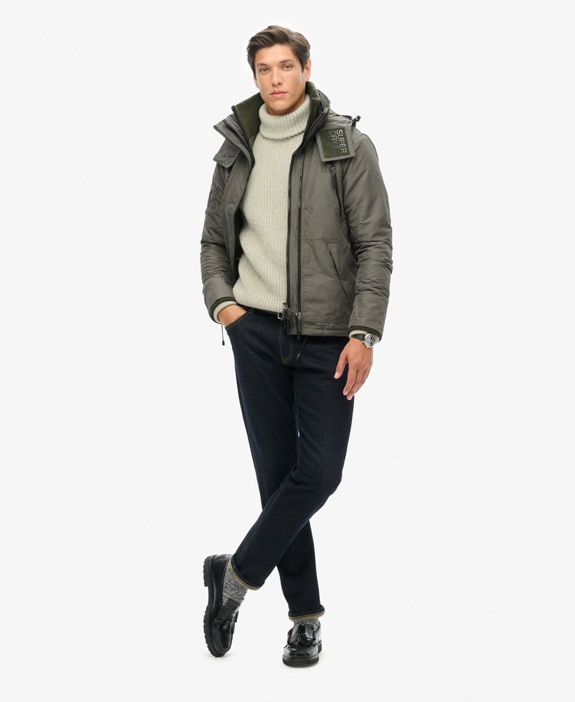 mountain sd windjack in olijfgroene uitvoering surplus goods