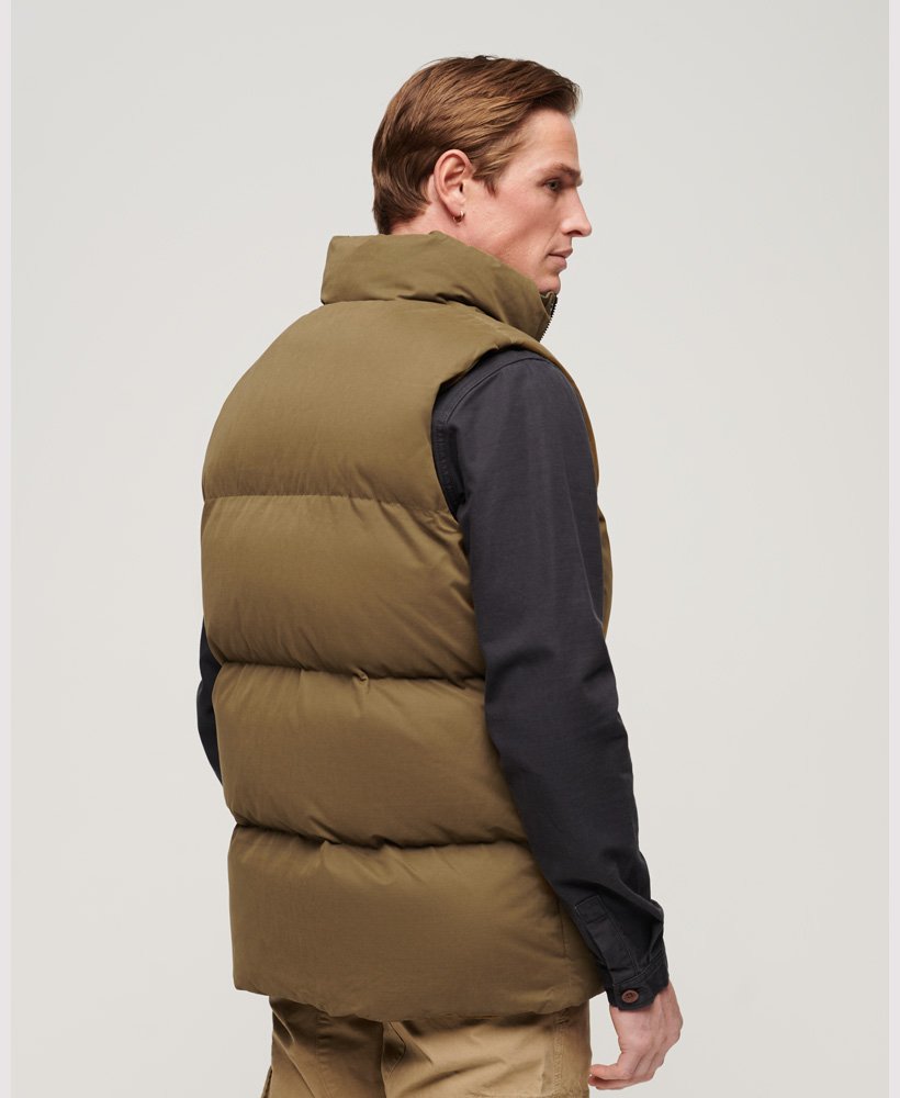 gilet zonder capuchon in kaki