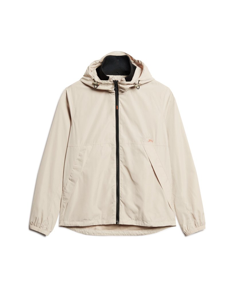 windbreakerjack met capuchon van sd in chateau gray
