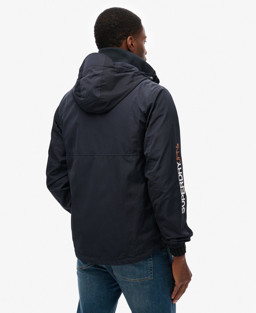 capuchon sd windbreaker jacket in eclipse navy