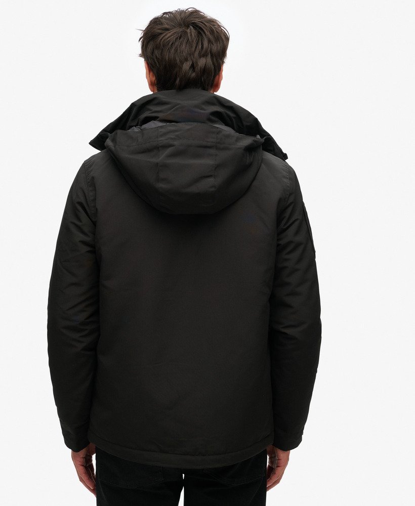 ultieme windbreakerjas in gitzwart