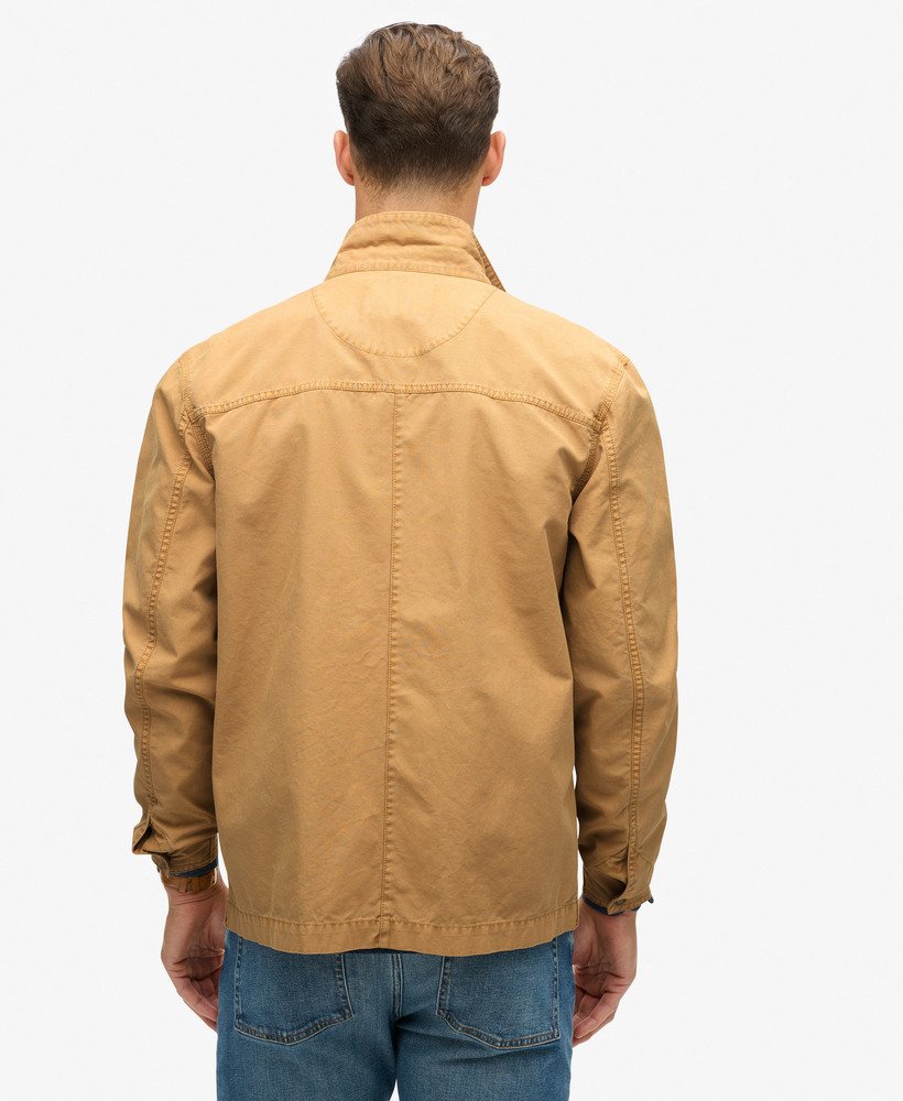 the merchant store - katoenen werkjas in shaker beige