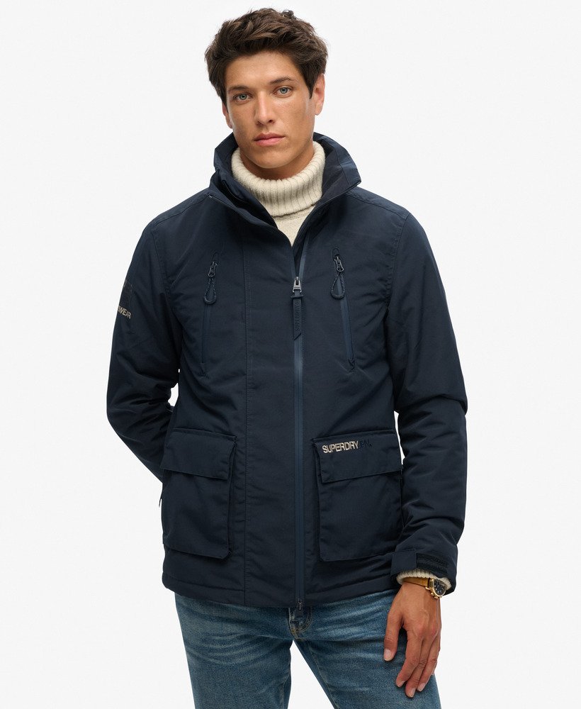 ultieme windbreakerjas in eclipse navy