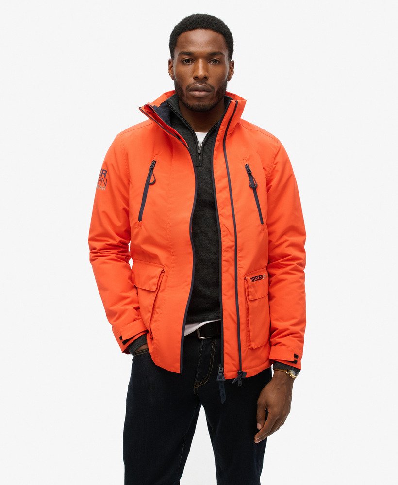 ultieme windbreakerjas in opvallend oranje