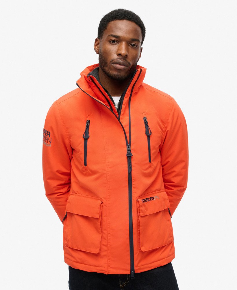 ultieme windbreakerjas in opvallend oranje