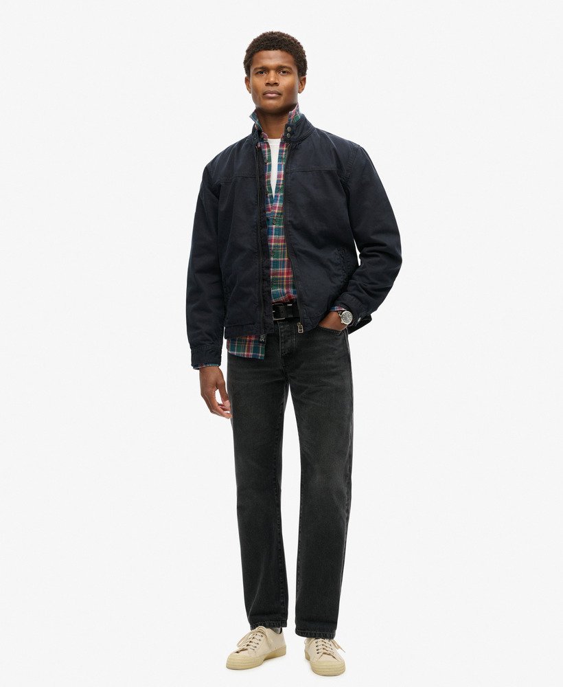 klassieke harrington-jas in eclipse navy