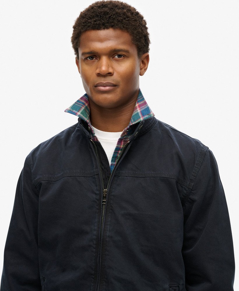 klassieke harrington-jas in eclipse navy
