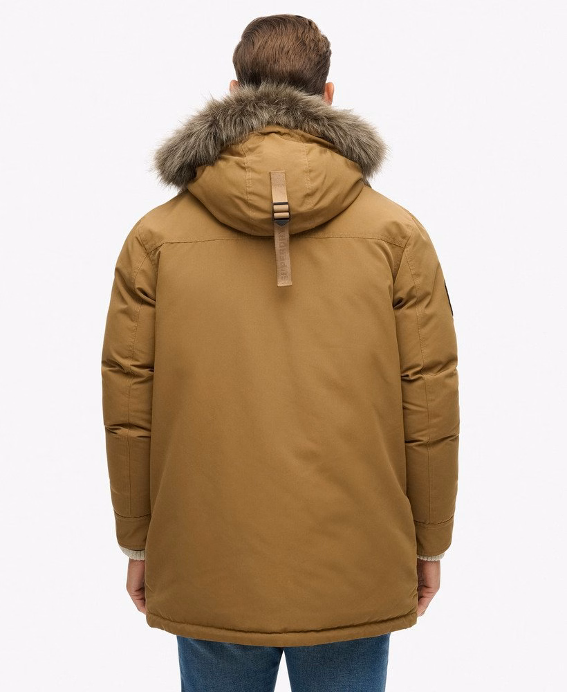 Everest parka met imitatiebont