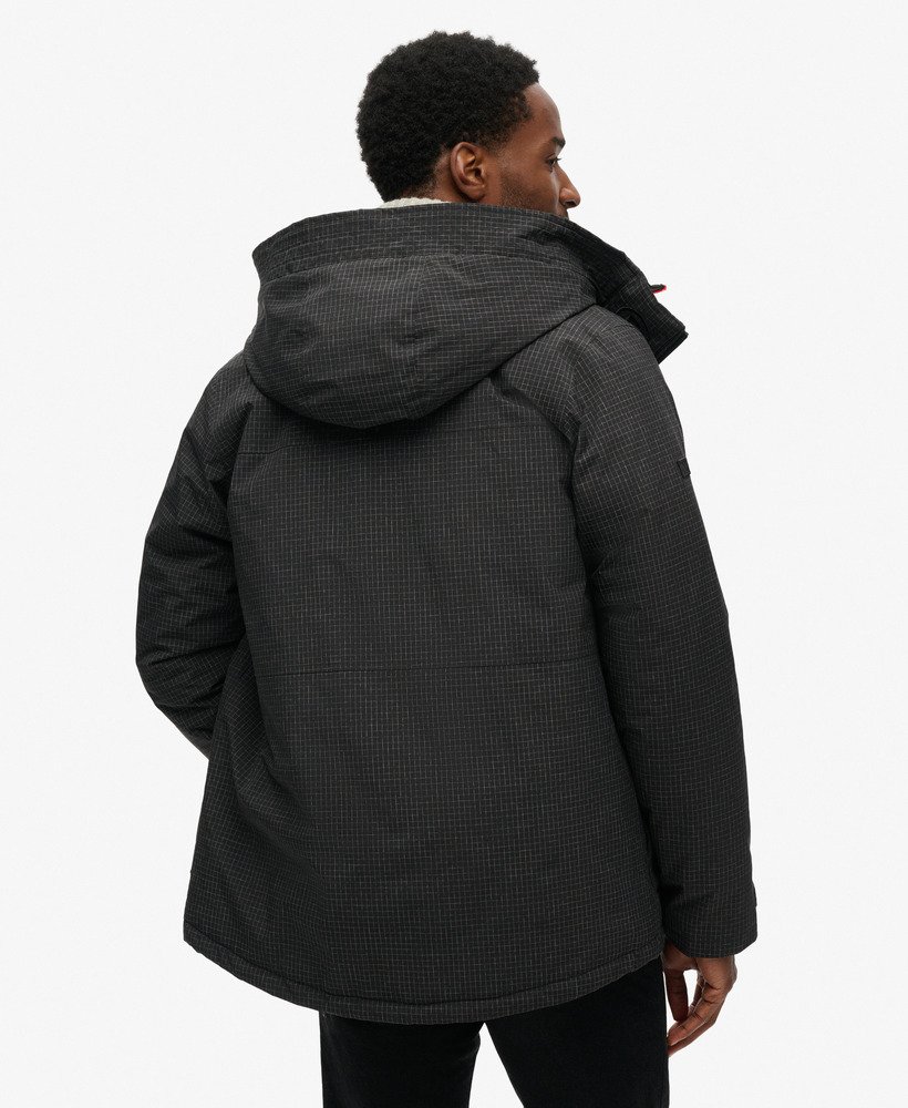 ripstop ultimate windbreaker jacket in zwart