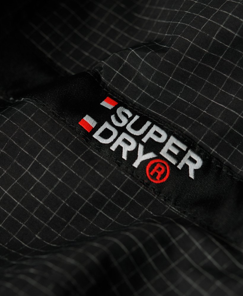 ripstop ultimate windbreaker jacket in zwart