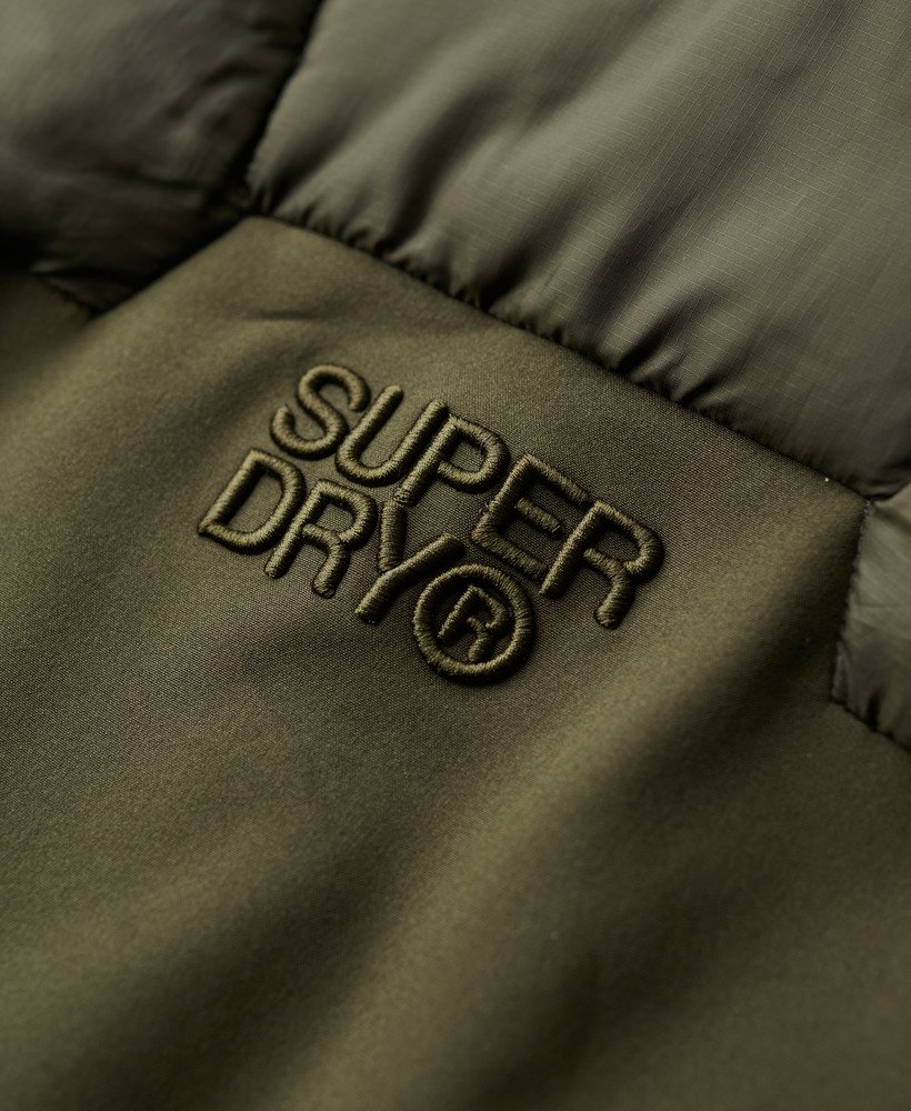 storm softshell hybrid jacket in army khaki