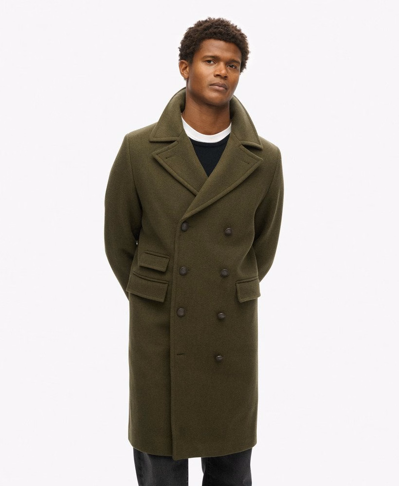 De Merchant Store - Lange wollen jas
