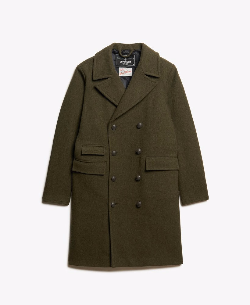 De Merchant Store - Lange wollen jas
