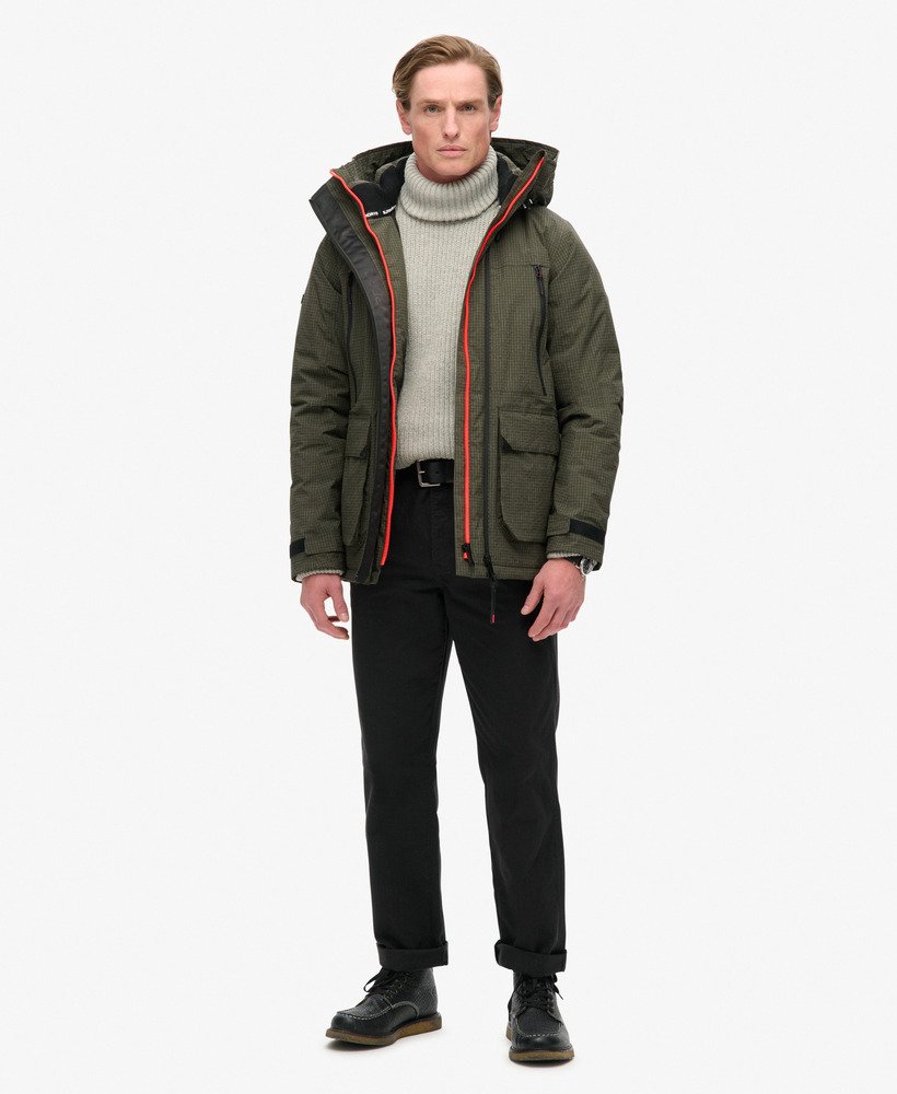 ripstop ultimate windbreaker jacket in army khaki green